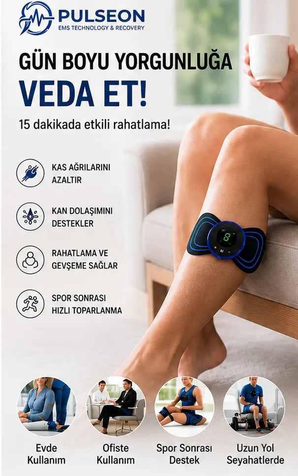 Pulseon Akıllı EMS Masaj Bandı